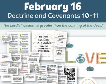 Youth Sunday School 2025 February 10–16: “That You May Come Off Conqueror” Doctrine and Covenants 10–11, Come, Follow Me