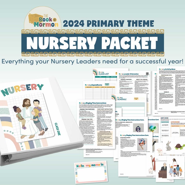 Latter-day Saint Primary Nursery Leader Packet