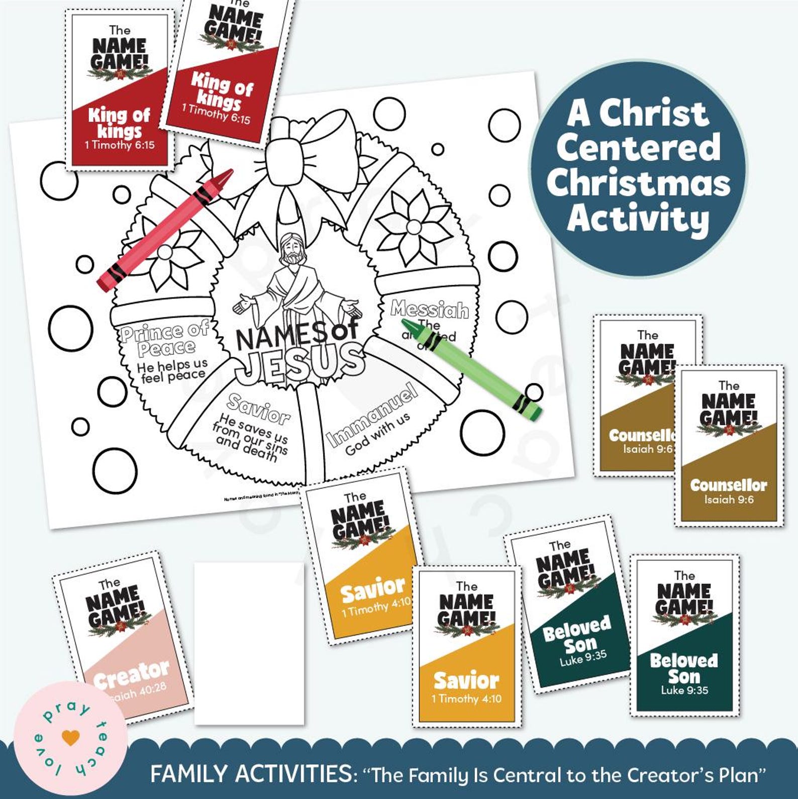 Families December 15-21, the Family: A Proclamation, A Companion to ...
