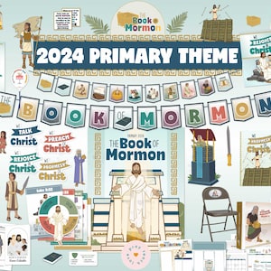 2024 Primary Book of Mormon Theme Packet - MEGA PACKET