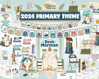 2024 Primary Book of Mormon Theme Packet - MEGA PACKET