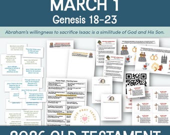 創世記 18-23章 | 2026年2月23日～3月1日 | 青少年日曜学校