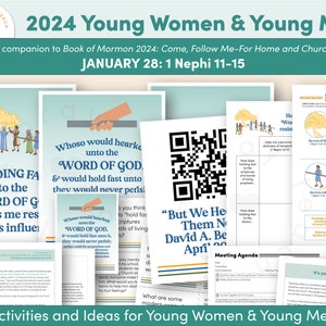 Young Women/young Men 2024 Lesson Pack for Jan 22–28: “armed With ...