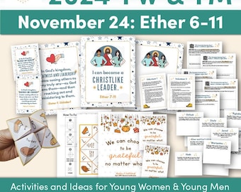 Young Women and Young Men 2024 November 18–24: “That Evil May Be Done Away” Ether 6–11, A Companion Guide to the Come, Follow Me Program