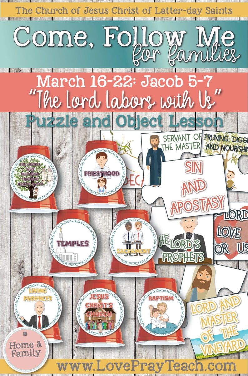 Come Follow MeFor Individuals and Families Book of Mormon Etsy