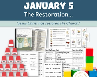 Youth Sunday School 2025 Dec 30–Jan 5: “The Promised Restoration Goes Forward” The Restoration of the Fulness of the Gospel of Jesus Christ