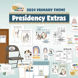 Paquete temático del Libro de Mormón de la Primaria 2024 - Extras