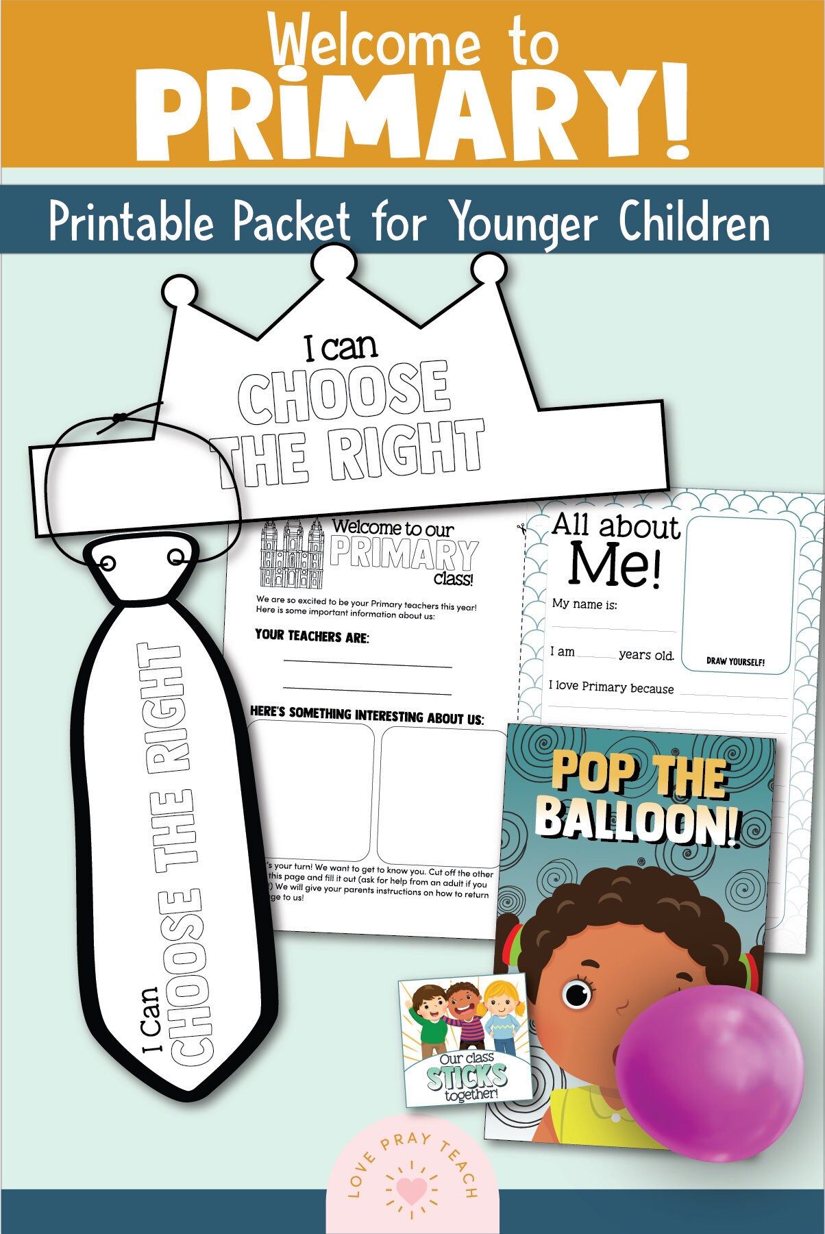 Welcome to Primary for Younger Children - Etsy