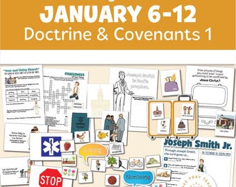 Primary January 6–12: “Hearken, O Ye People” Doctrine and Covenants 1 A companion to &quot;Come, Follow Me Doctrine and Covenants 2025&quot;