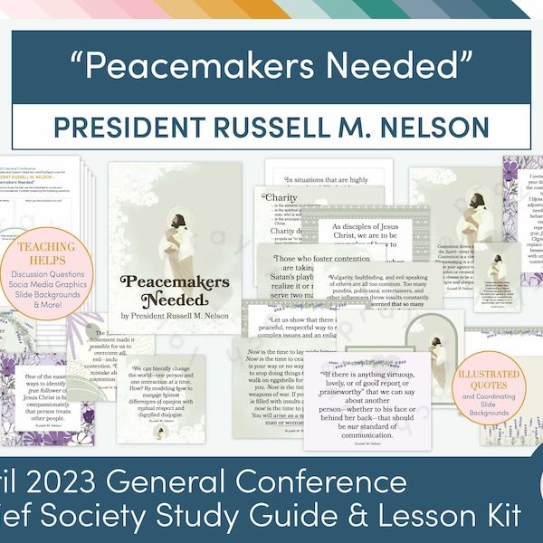 Lds Conference Handouts Etsy