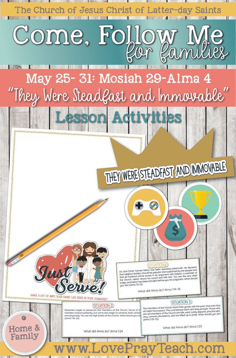 Come Follow Mefor Individuals and Families Book of Mormon Etsy