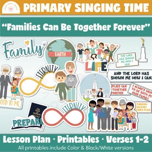 Come, Follow Me for Primary-Singing Time: “Families Can Be Together Forever”