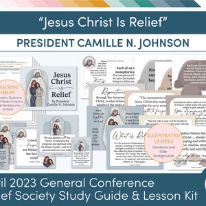 Algemene conferentie april 2023: president Camille N. Johnson ‘Jezus Christus is verlichting’ Leshulpmiddelen en hand-outs voor de ZHV