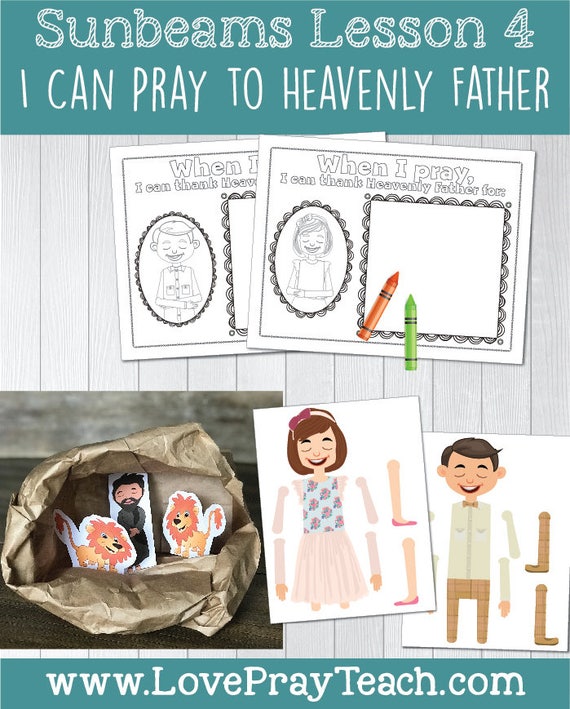 Prayer Chart Lds Primary