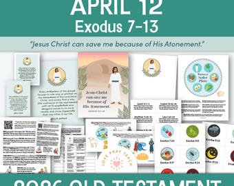 Éxodo 7-13 / 6-12 de abril de 2026 / Mujeres jóvenes / Hombres jóvenes / Paquete de acompañamiento de Ven, sígueme