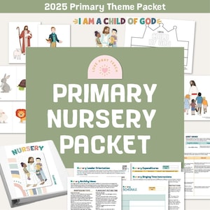 Latter-day Saints Primary Nursery Packet