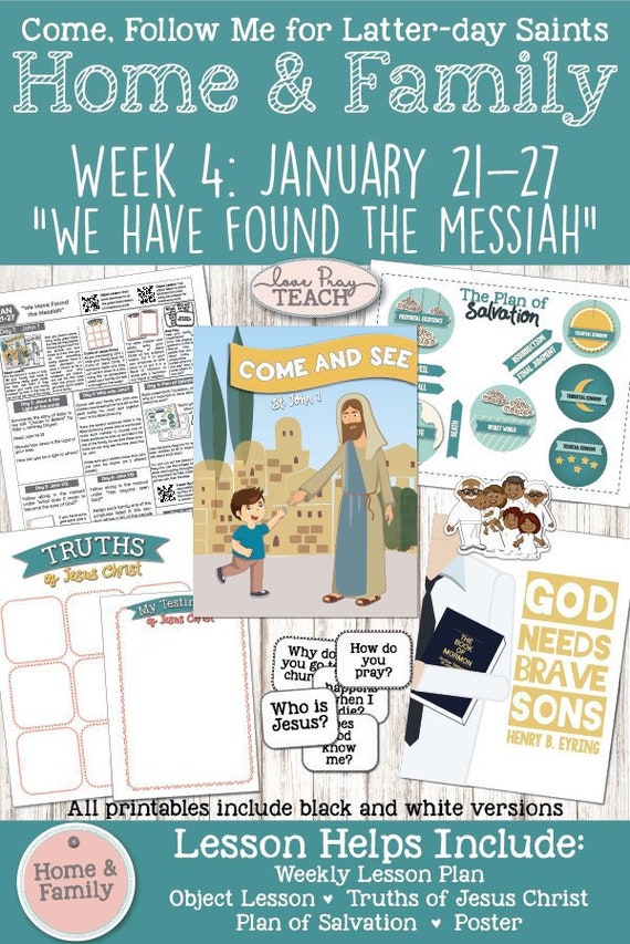 Come Follow Me For Individuals and Families New Testament Etsy