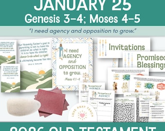 Young Women and Young Men 2026 Jan 19–25: The Fall of Adam and Eve Genesis 3–4; Moses 4–5, A Companion Guide to the Come, Follow Me Program