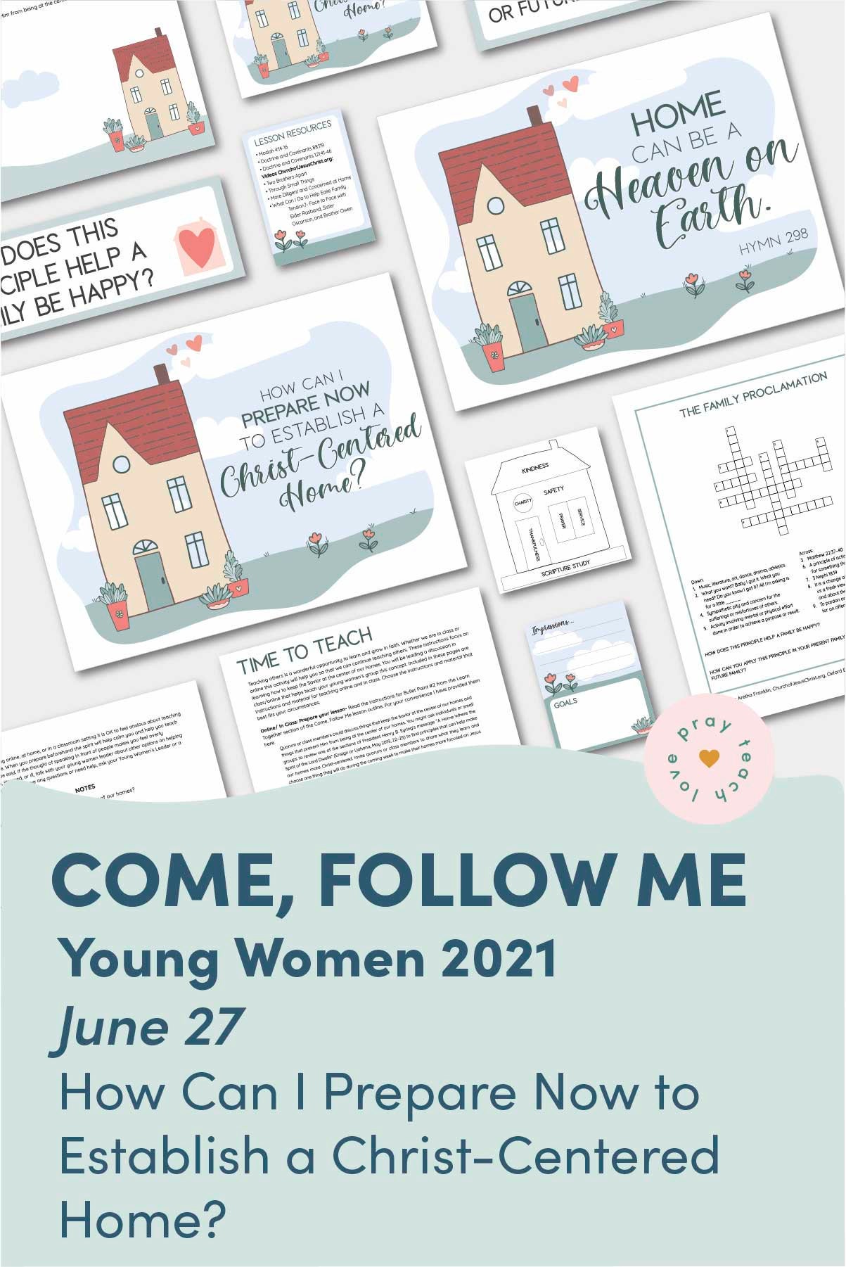 Young Women Doctrinal Topic June 27: "How Can I Prepare Now to E…