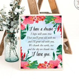 INSTANT DOWNLOAD Lava Lyric Art print Hawaiian printable wall art decor I Lava You