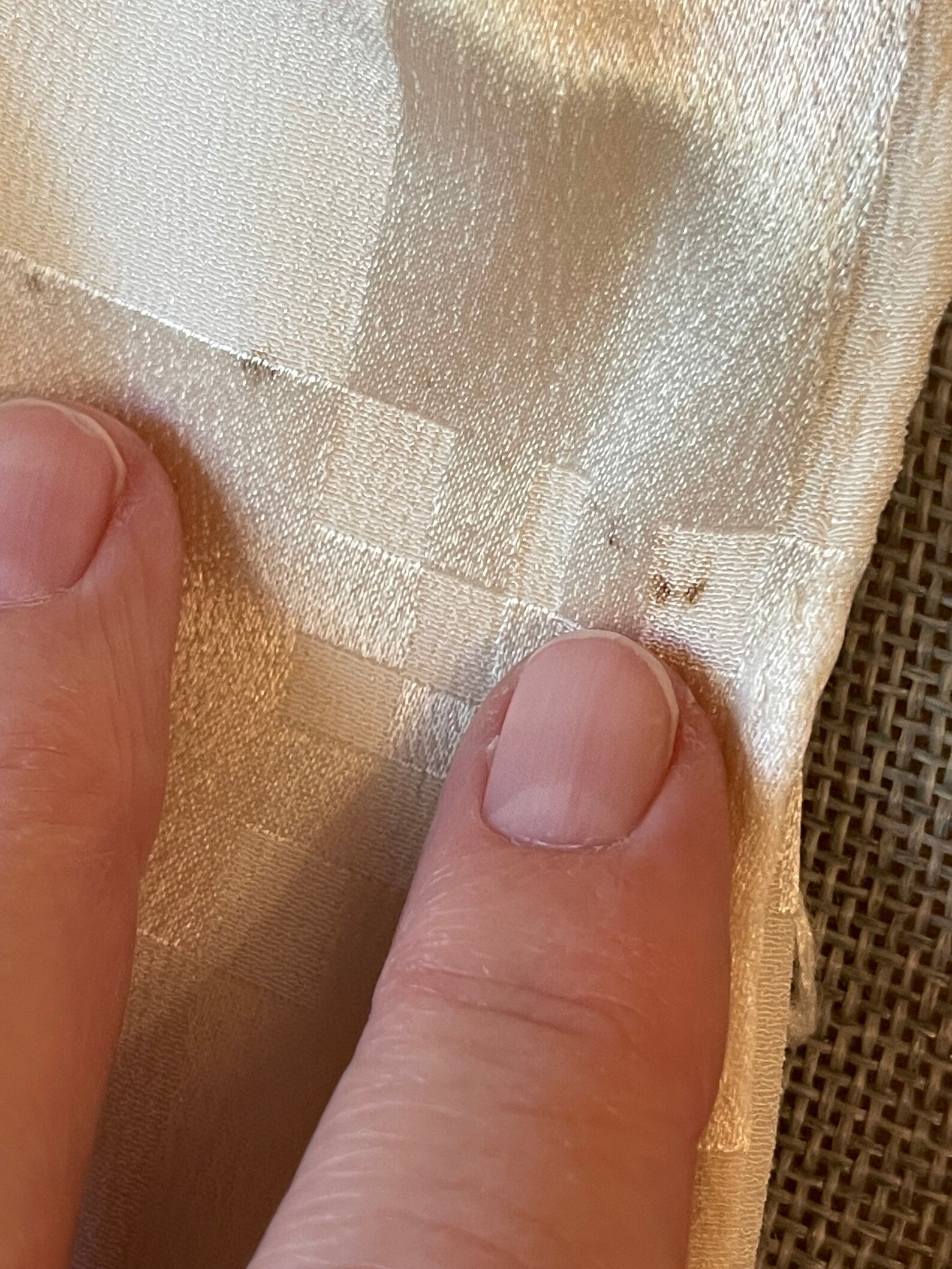 White Satin Scarf with Fringe | Etsy