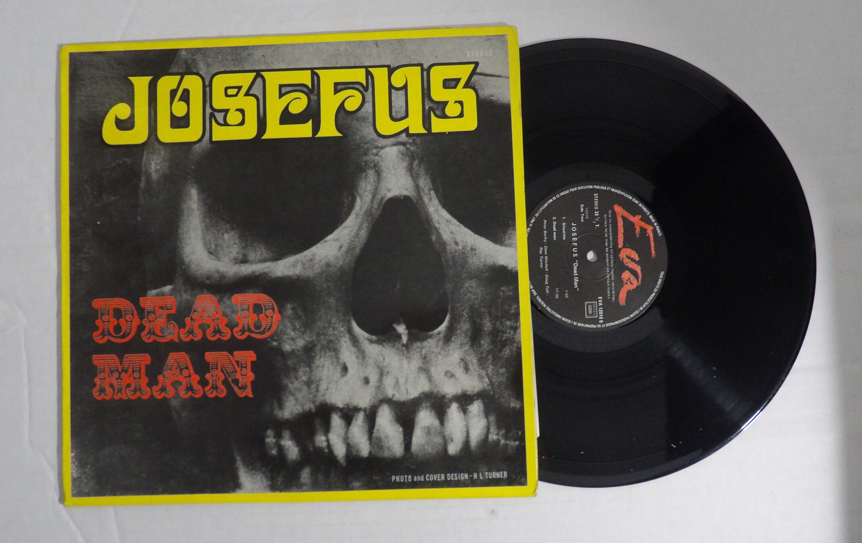 Josefus Dead Man EVA 12010 Reissue France 1983 Hard Rock Etsy