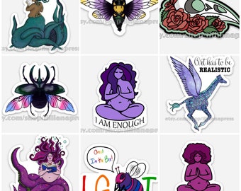 CUSTOM ART: Sticker Design & 100 Stickers