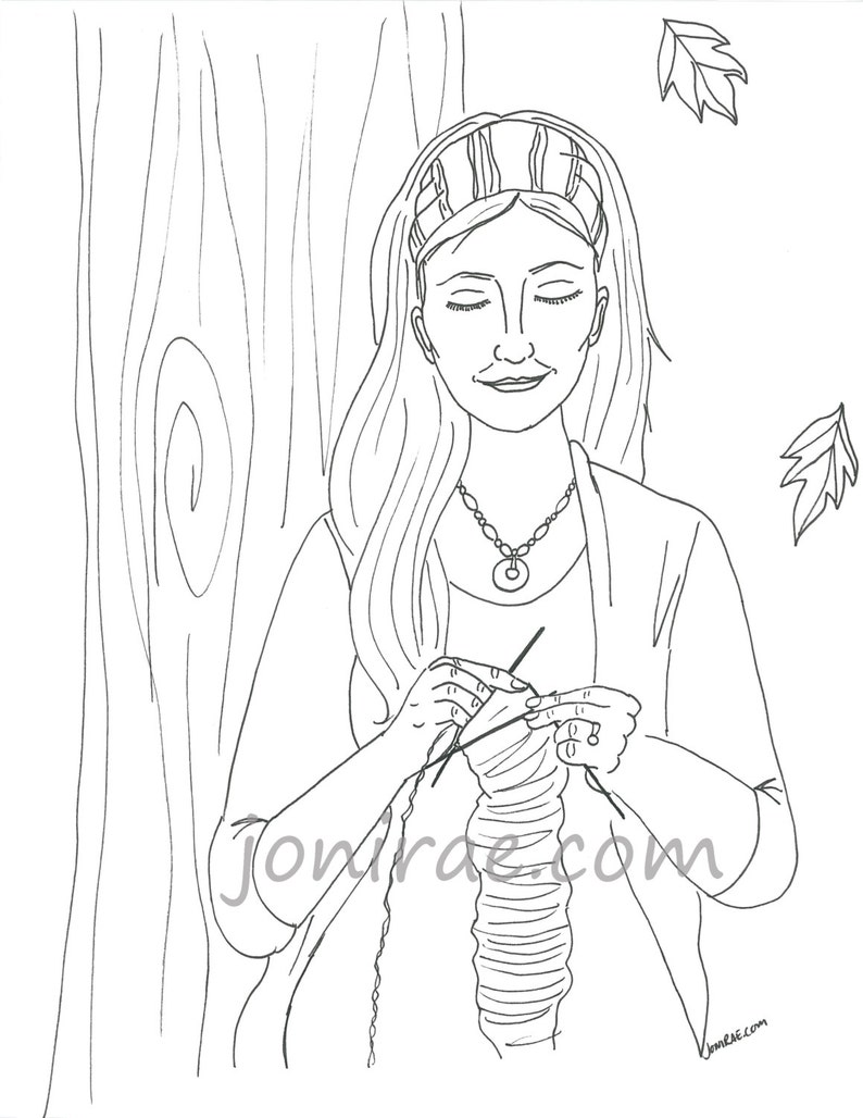 Mabon PDF Coloring Book | Etsy