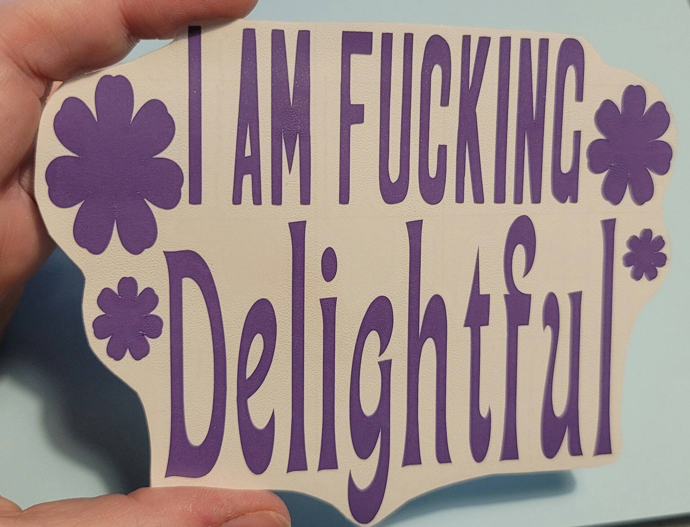 Detiful Delightful Vinyl Decal - Etsy