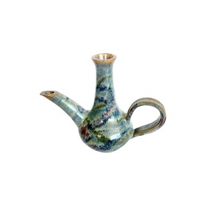 Vintage mid century modern carafe pitcher studio pottery