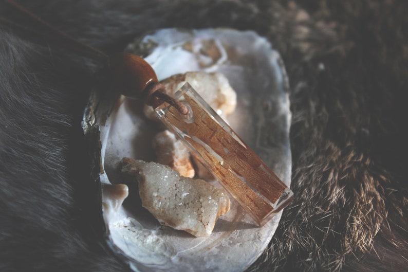 Forest Jewelry Boho Tree Bark Natural Pendent Necklace