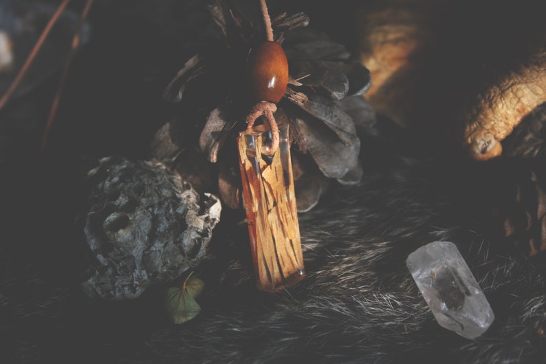 Forest Jewelry Boho Tree Bark Natural Pendent Necklace