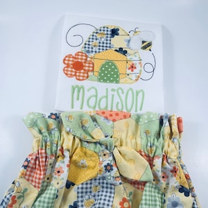 Bee Outfit, Bee Patchwork Outift