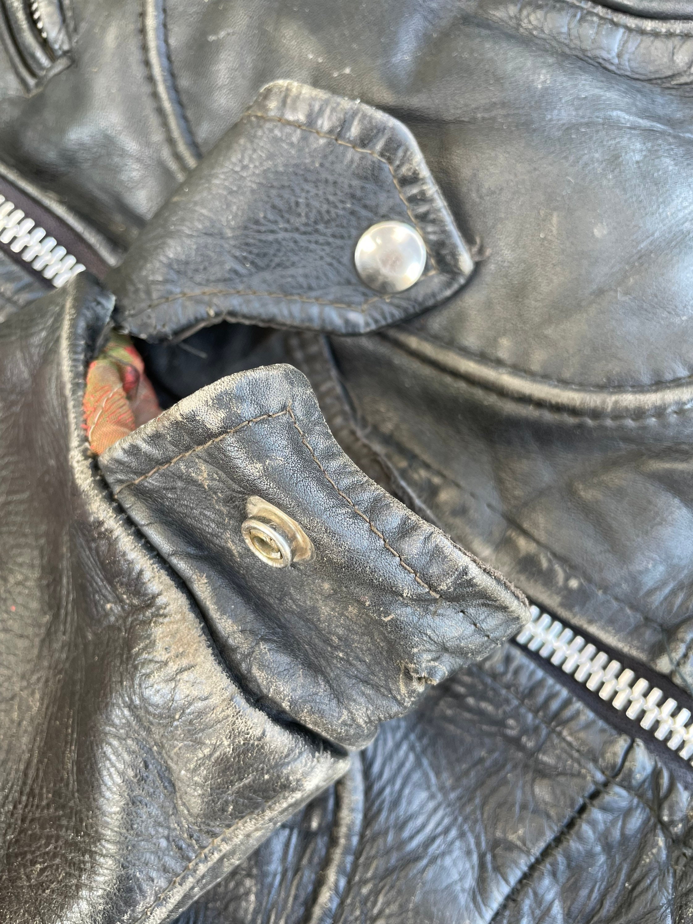 50s Perfecto Schott Leather Eisenhower 