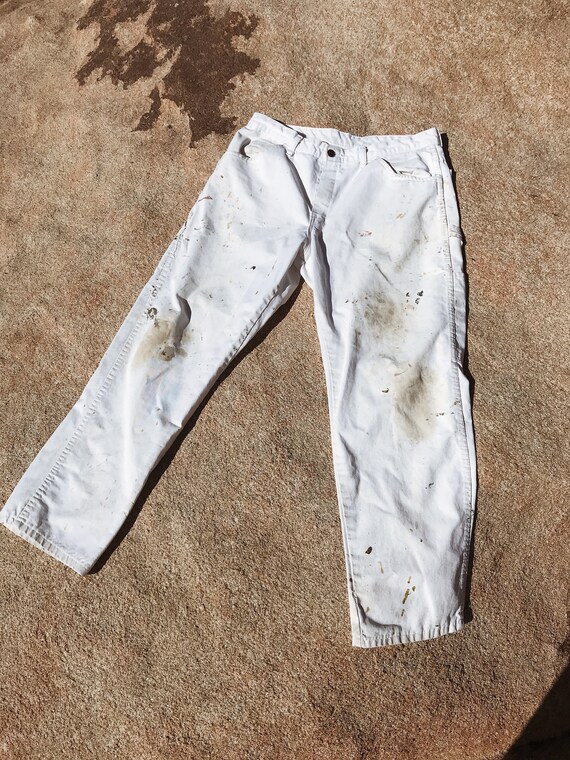 White Dickie's Painters Pants- 36x32