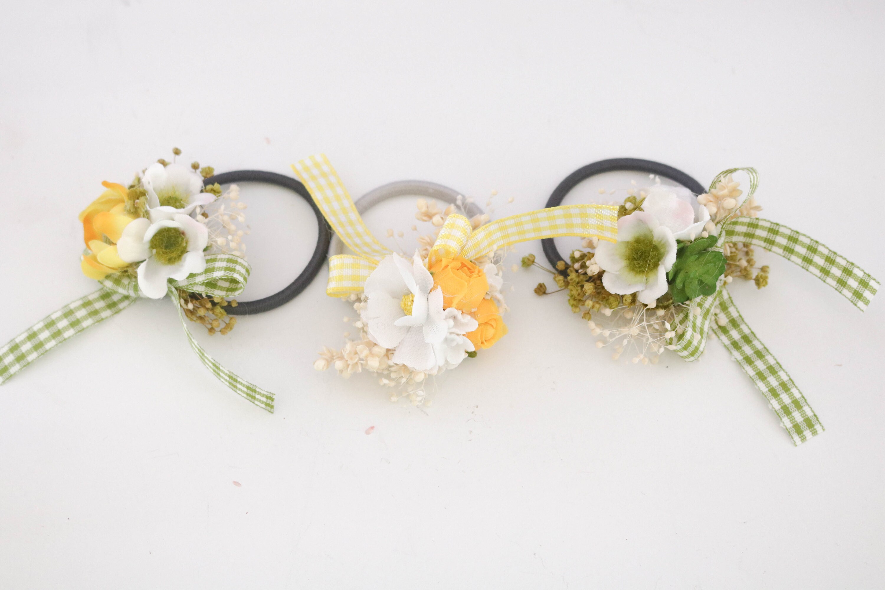 Flower Hair band elastic headband Hair Rubber Bands Band Etsy