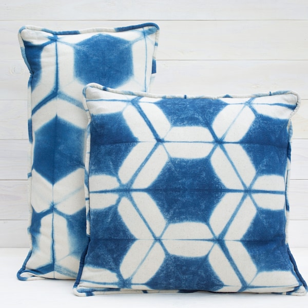 Shibori Pillows Etsy