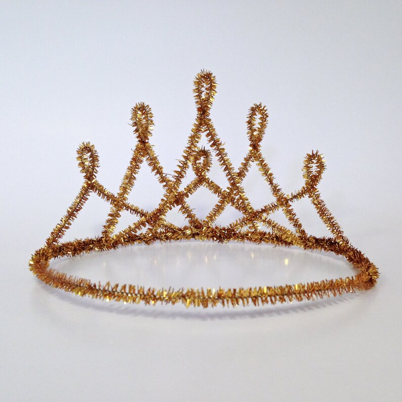 Quenna Pipe Cleaner Tiara Etsy
