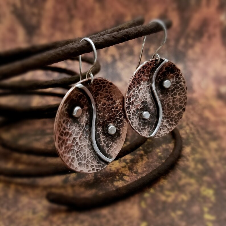X Prism Mesa + Desert Yin Yang Earrings main image 0