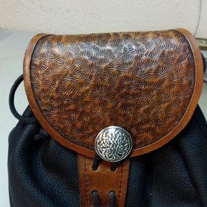 leather sporran pouch