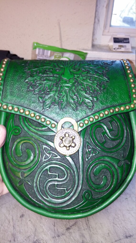 Green man bag sale