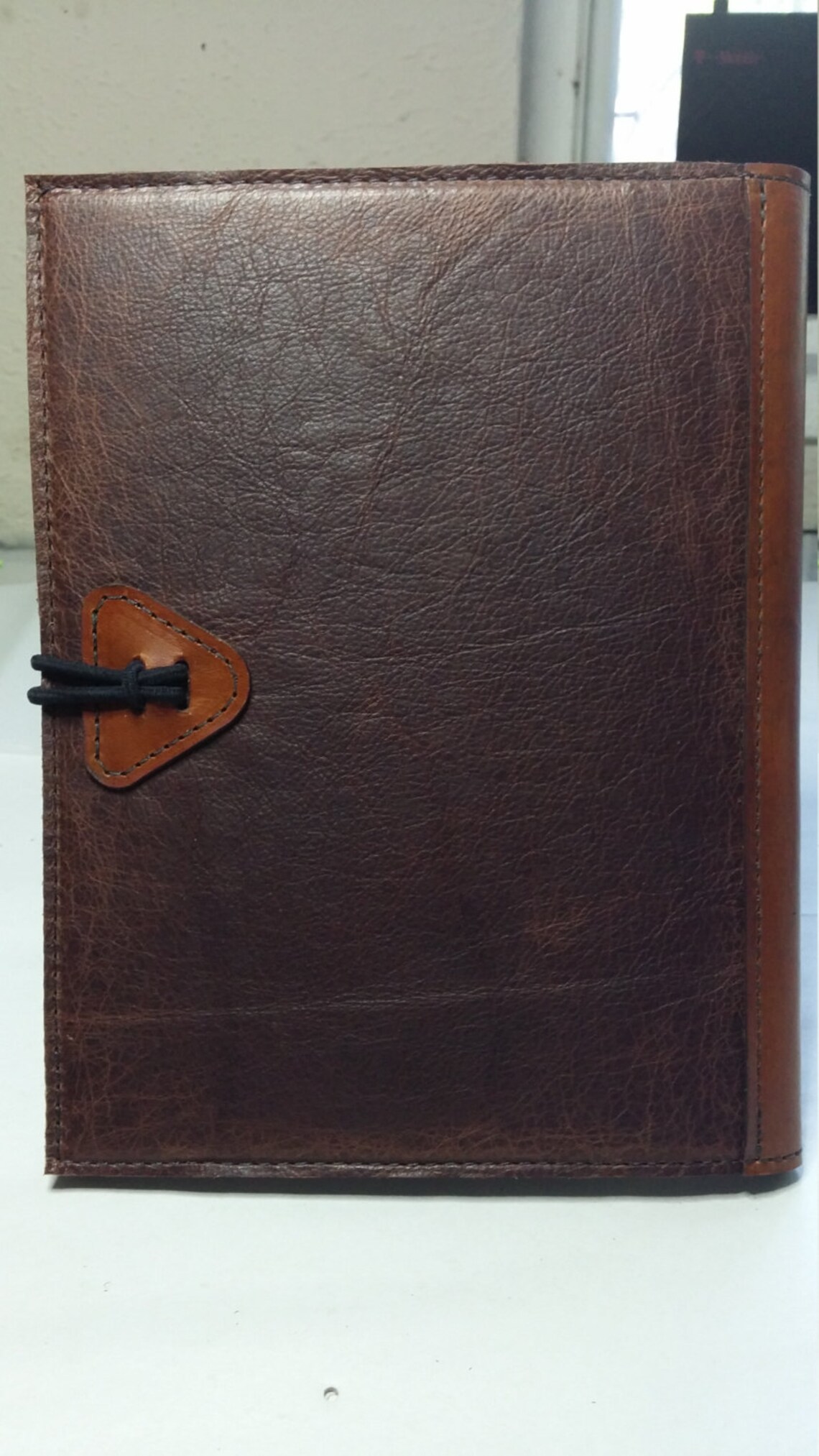 Couverture de livre en cuir comp Etsy