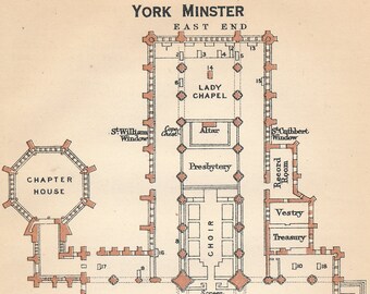 Cathedral York Etsy