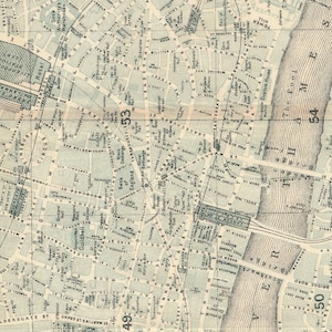 1922 Stadtplan von London, England, Vereinigtes Königreich