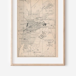 1925 Safi Maroc Carte Ancienne