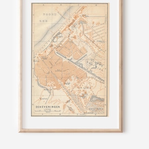 Carte Ancienne Pays-Bas Scheveningen, 1910