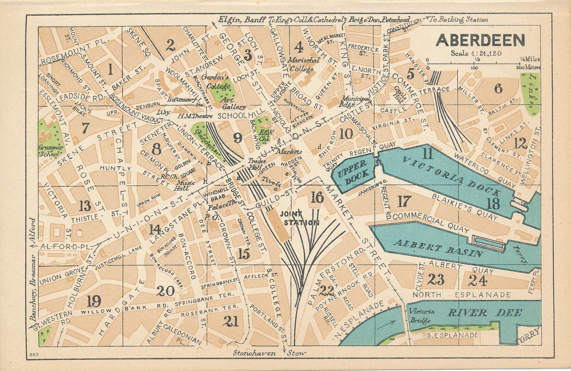 St Fergus Map 1959 Aberdeen Scotland Vintage Map - Etsy UK