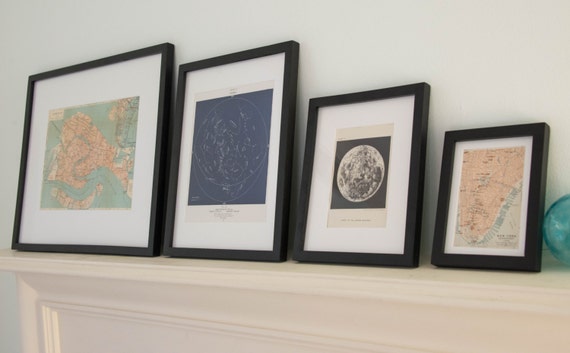 Modern Black Eco-Friendly Frames | Etsy