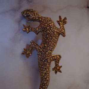 Lizard Brooch, Vintage