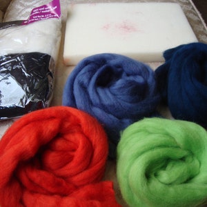 Felting Supplies Wool Roving